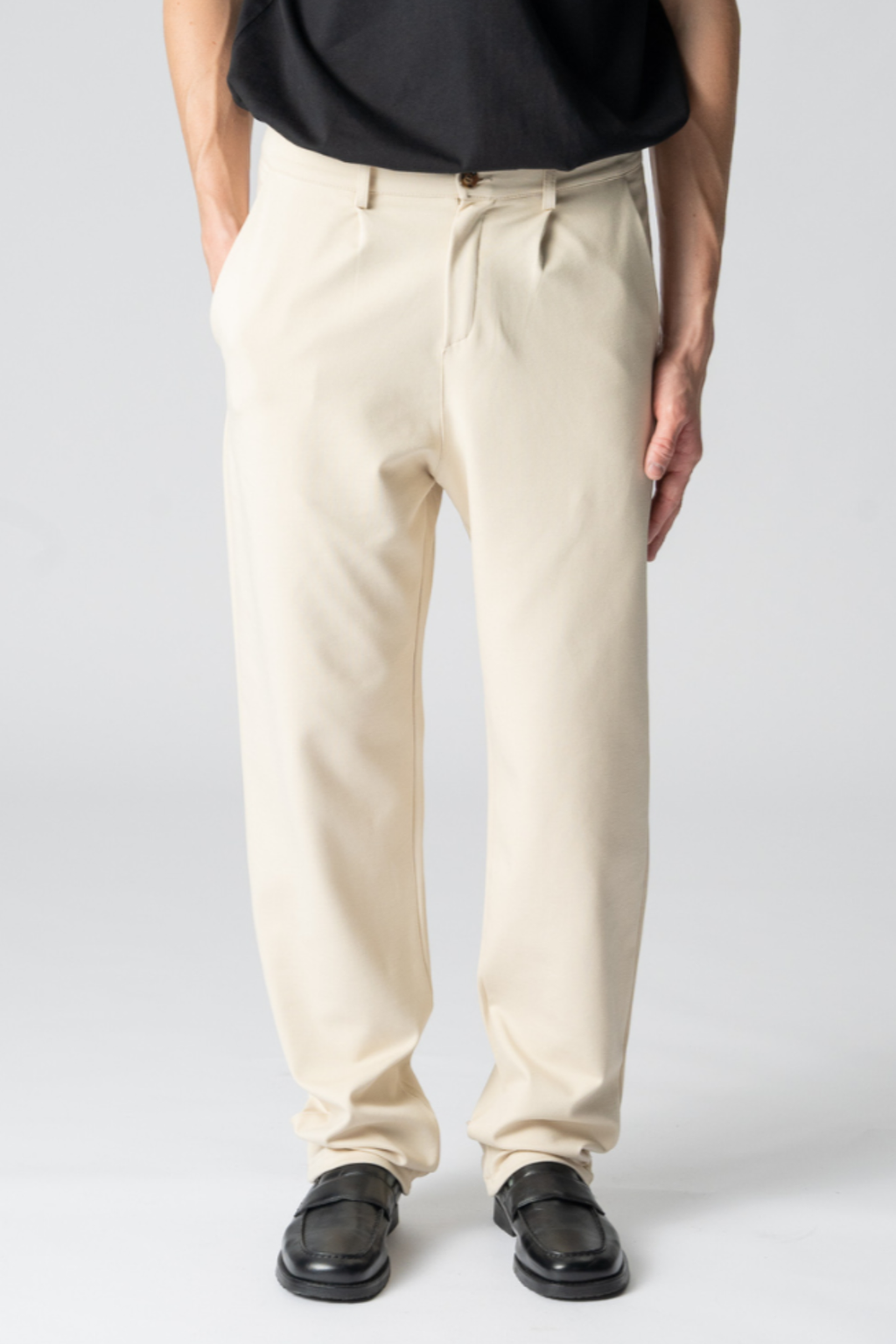 Performance Pants Wide -Beige