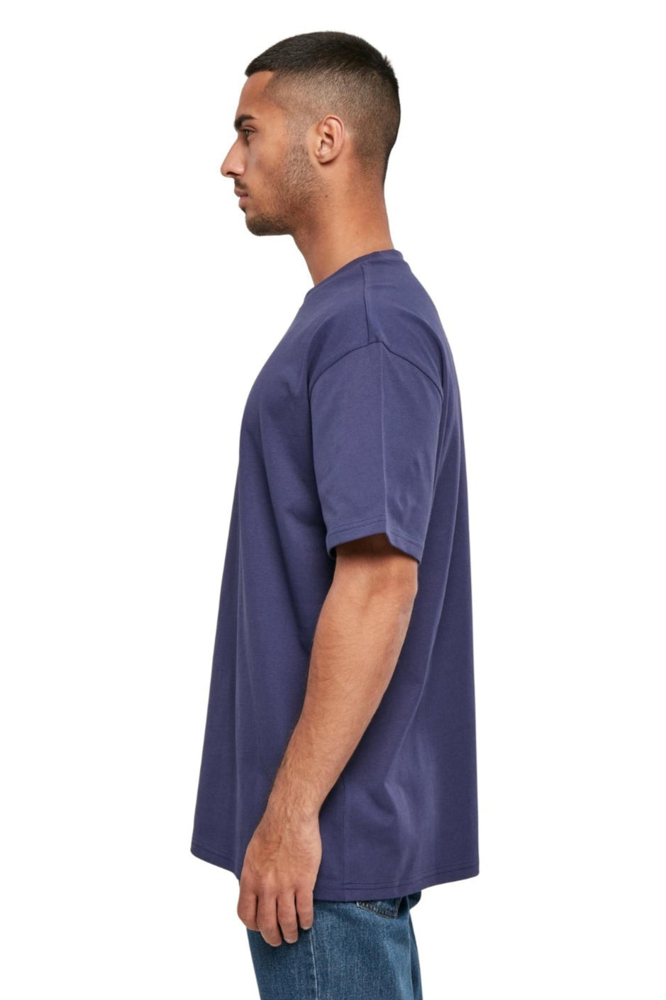 Lourd Oversized T-shirt - Marine légère