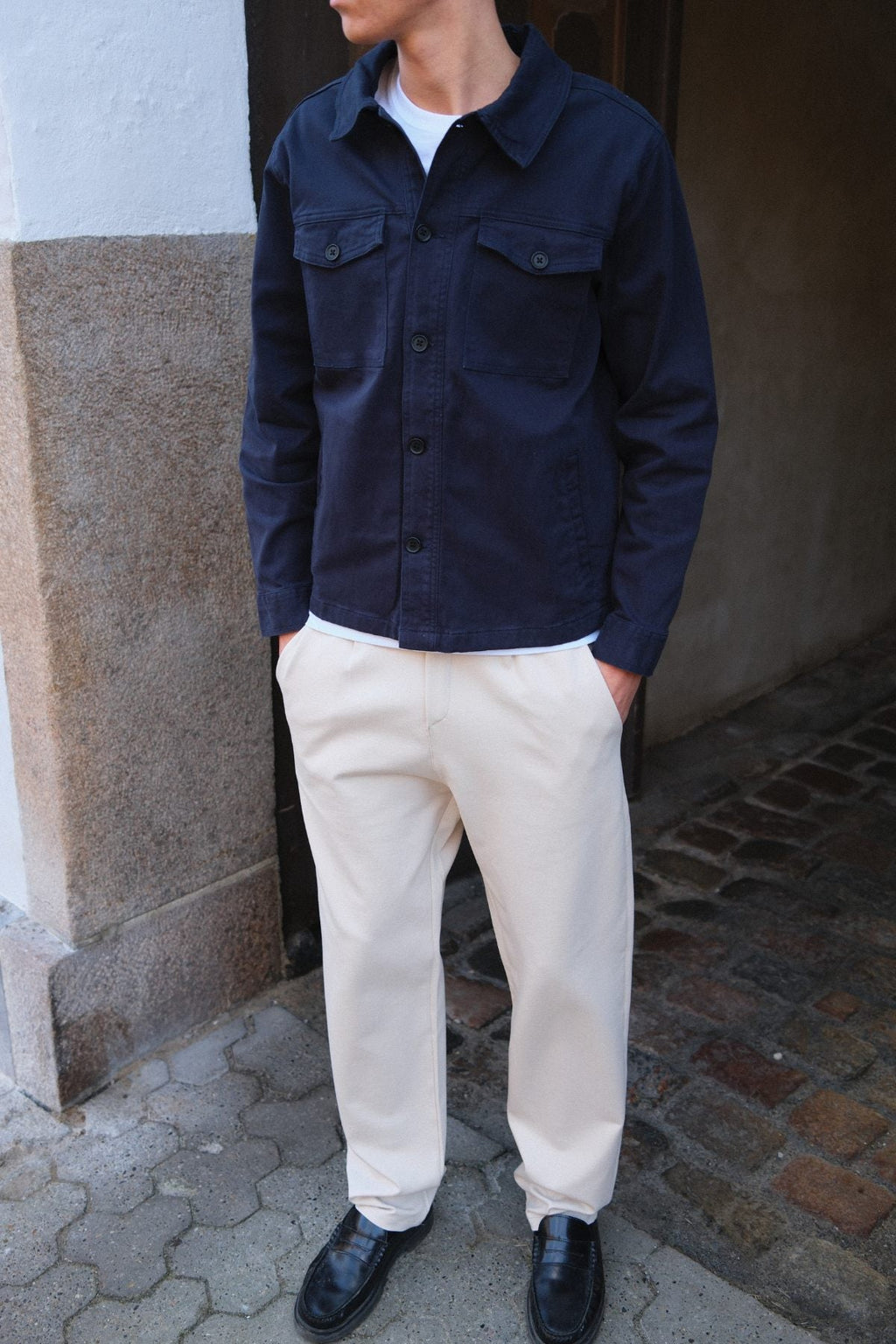 Performance Pants Wide -Beige