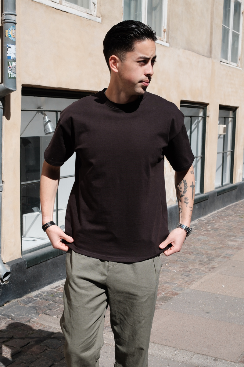 Heavy Boxfit Tee - Black
