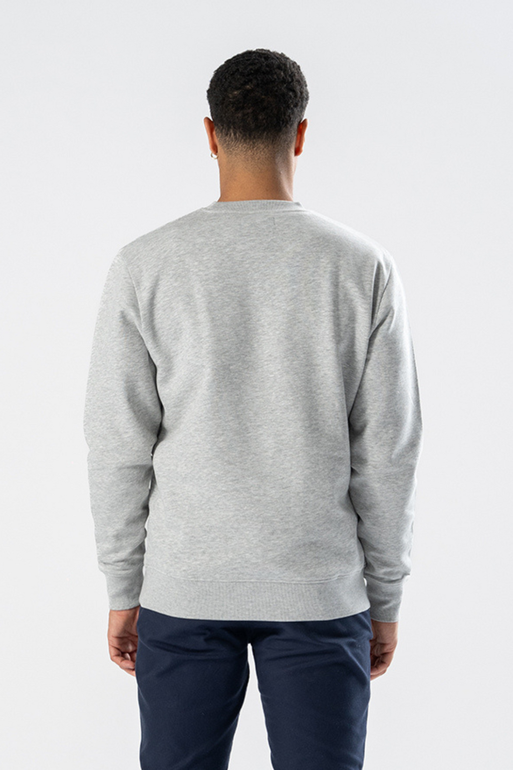 Sweatshirt Crewneck - Gris cendré