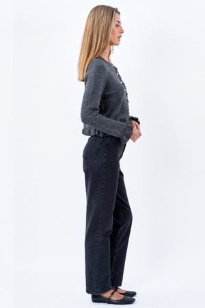 Cardigan Flora - Gris