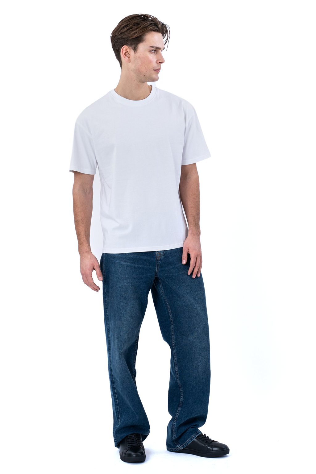 T-shirt boxy - Blanc