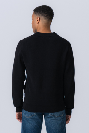 Samuel Polo Knit - Black