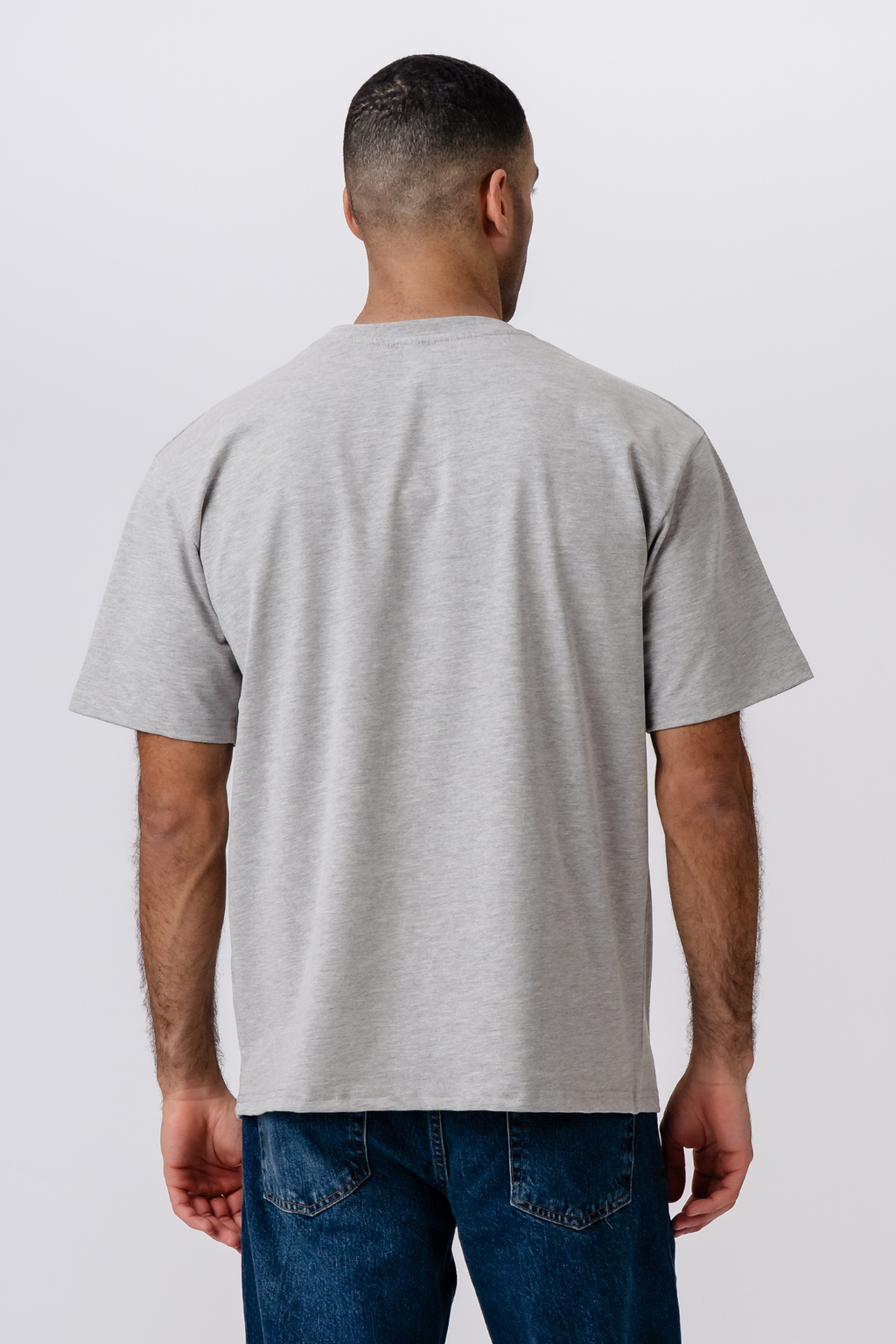 T-shirt Heavy Boxfit - Gris Foncé