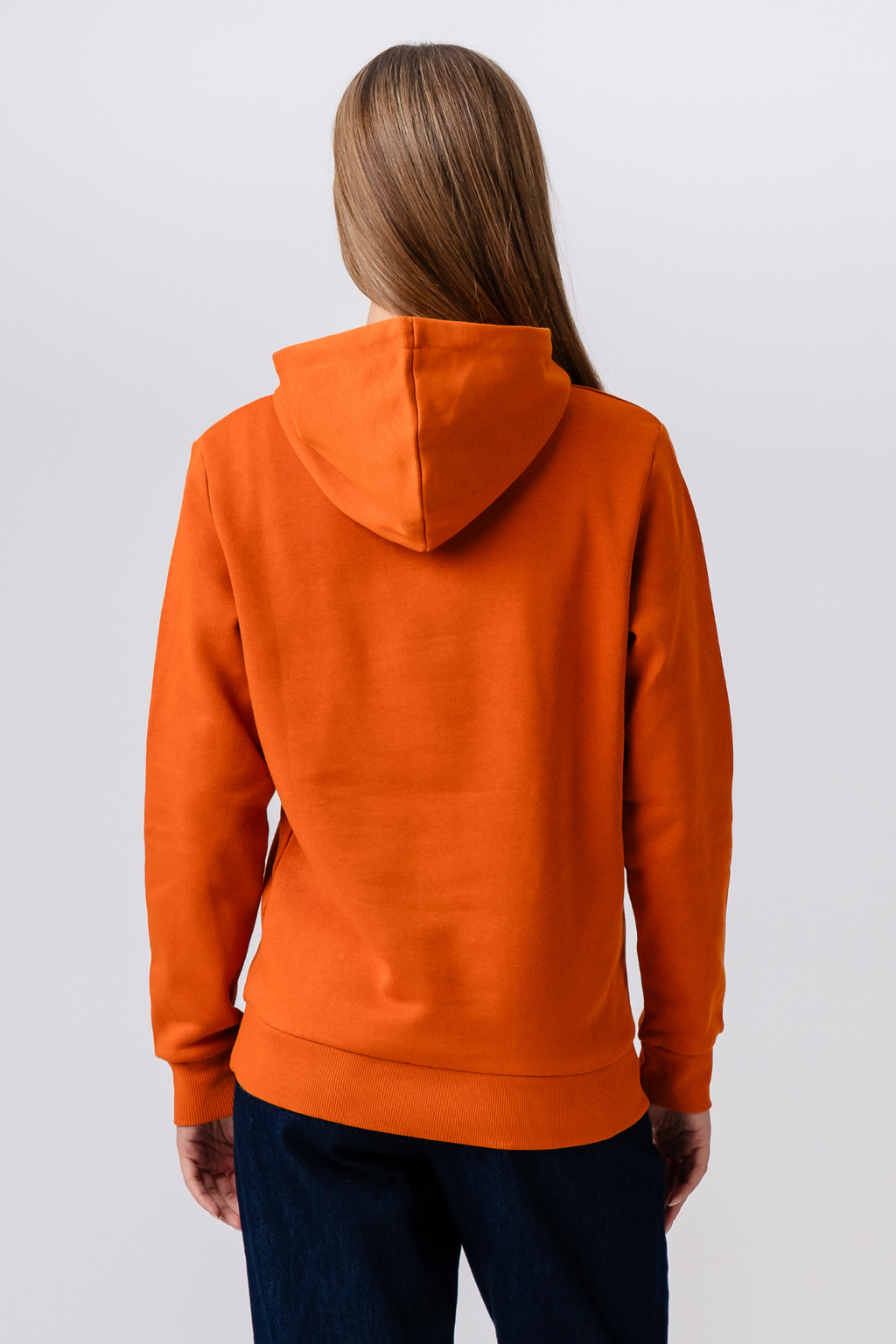 Sweat à capuche de sueur de petit ami - orange