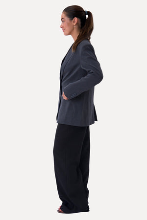 Blazer coupe classique - Gris foncé