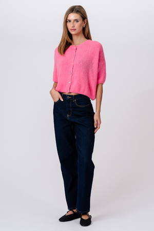 Tricot à manches courtes Mary - Rose bébé