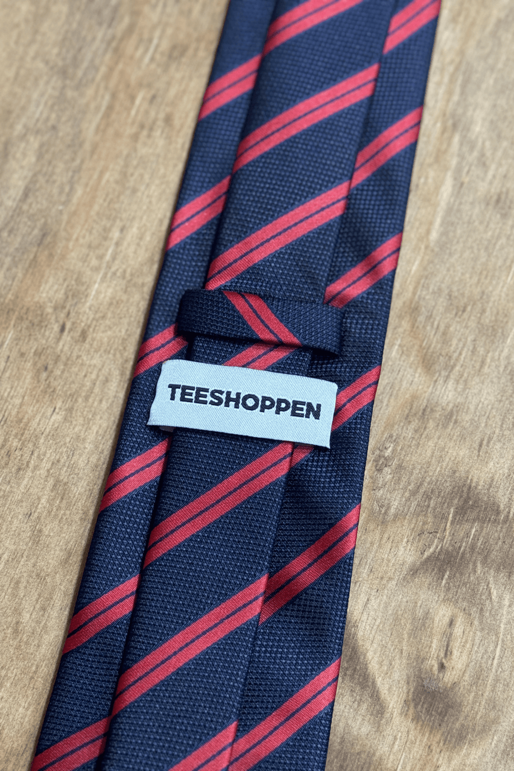 Tie - Navy/Red