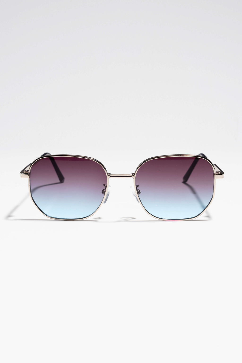 Zaza Sunglasses - Silver/Blue