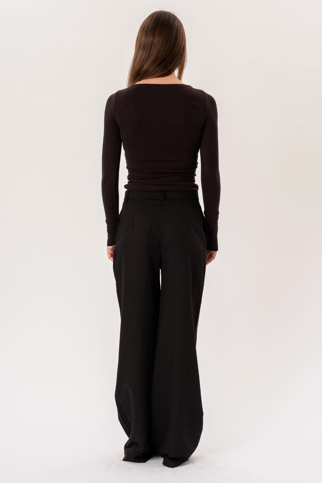 Rosalie large Pants - Noir