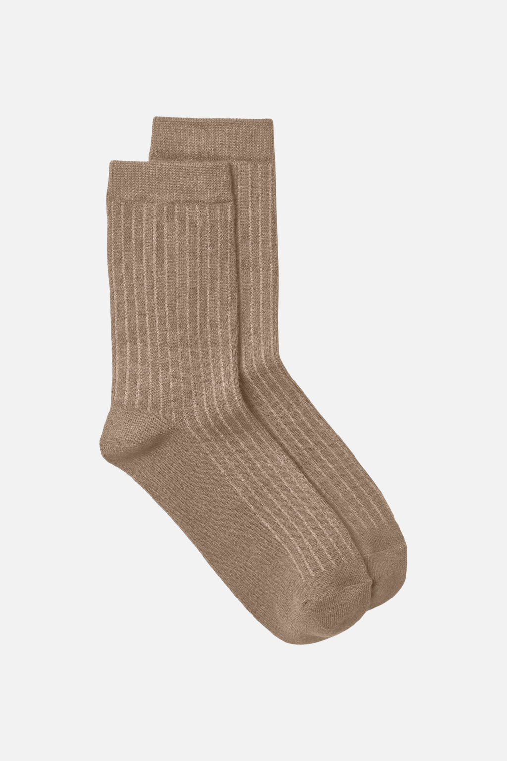 Cillie Solid Socks - Fossil