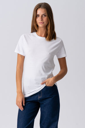 Boyfriend Tee - White (FS)