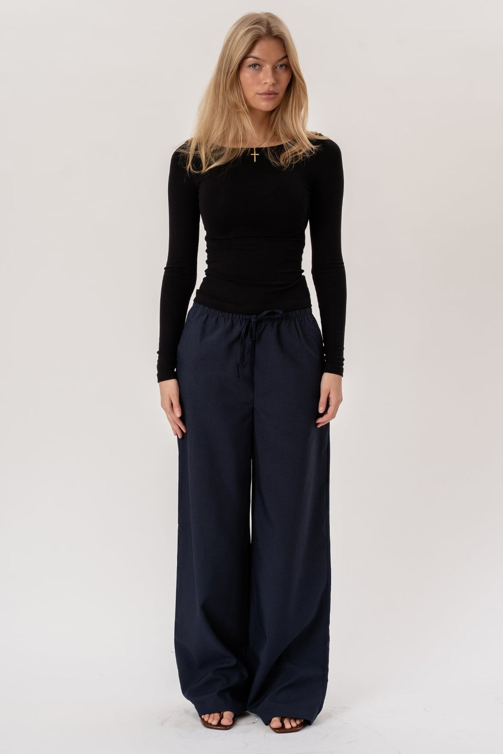 Anastasia large Pants - Marine