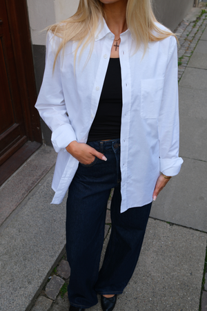 Boyfriend Oxford Shirt - White