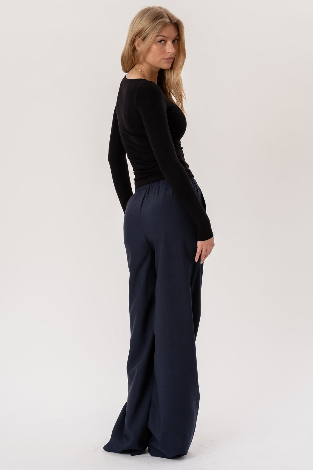 Anastasia large Pants - Marine