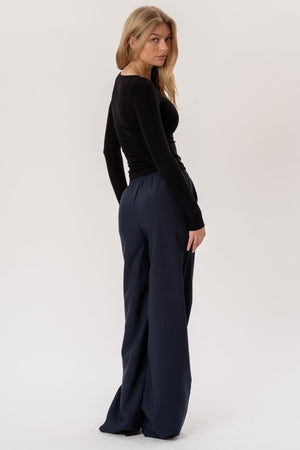 Anastasia large Pants - Marine