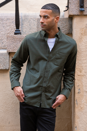 The Original Performance Oxford Shirt ™ ️ - Forest Night