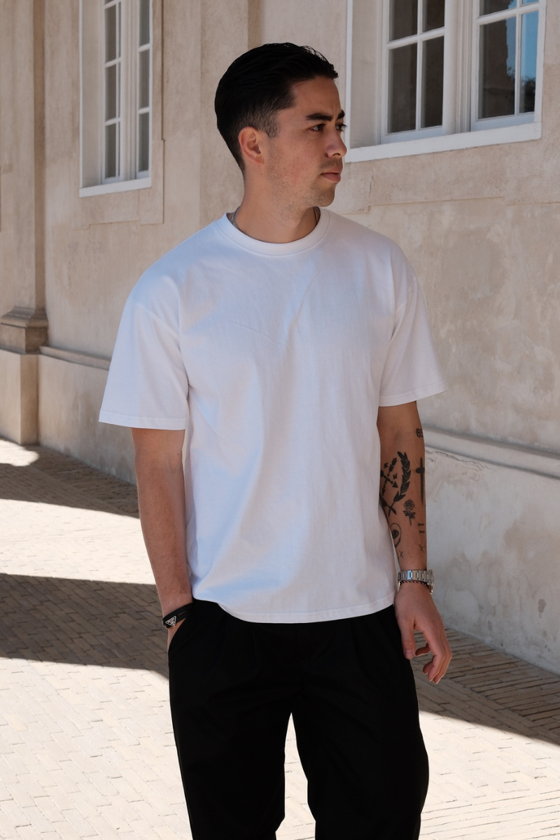 Heavy Boxfit Tee - White