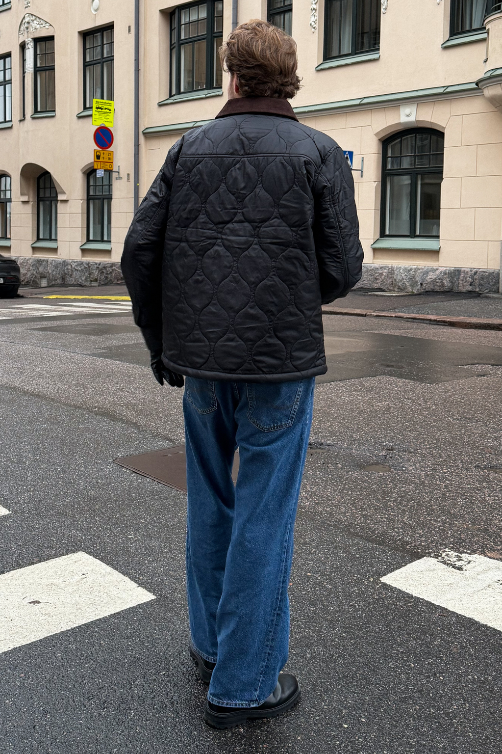 Veste matelassée - Noir