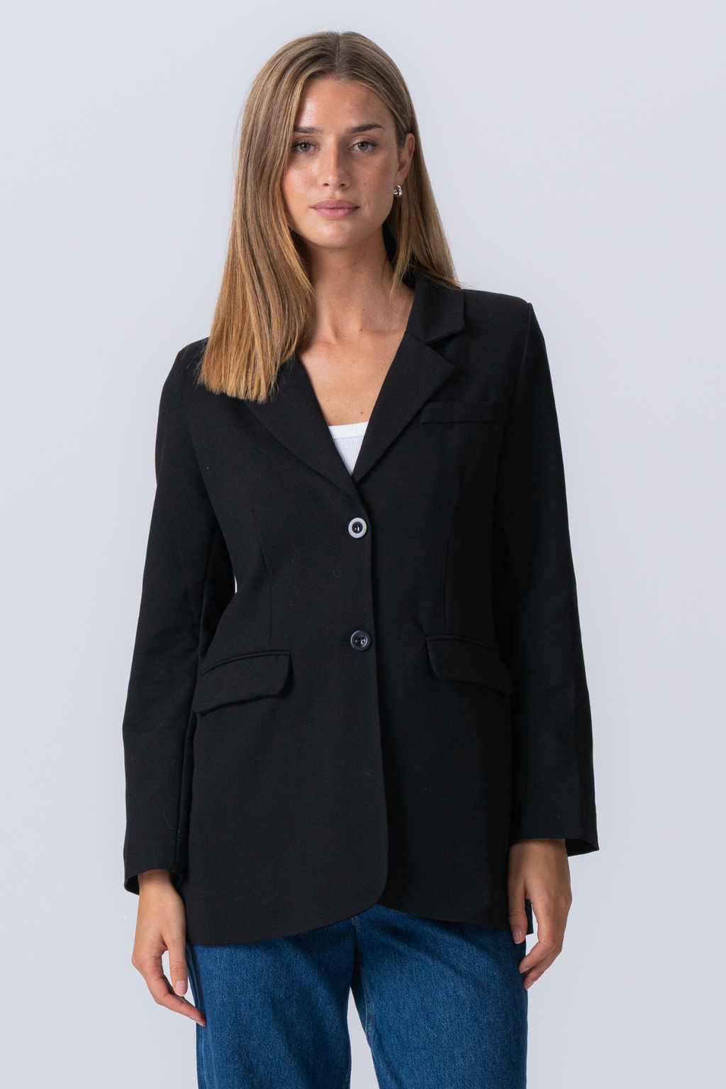 Claire Oversized Blazer - noir