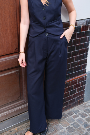 Natalie Pants - Navy