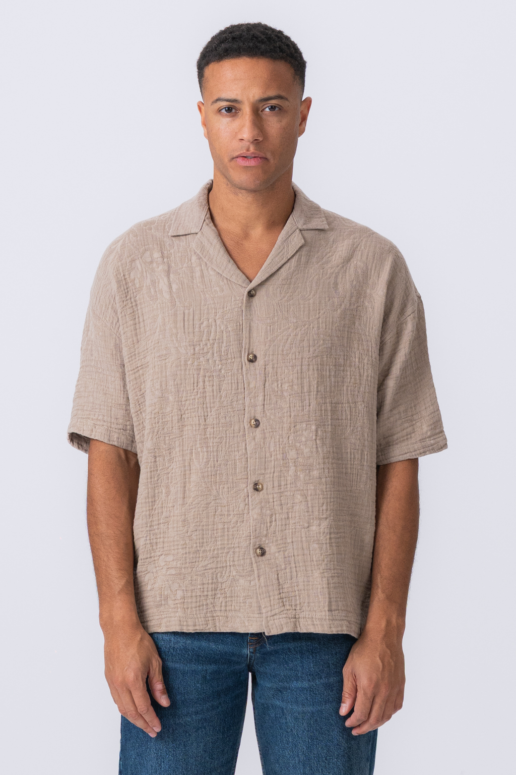 Short Sleeve Shirt - Sand
