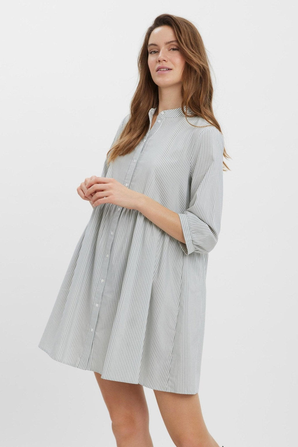 Robe Sisi 3/4 - vert