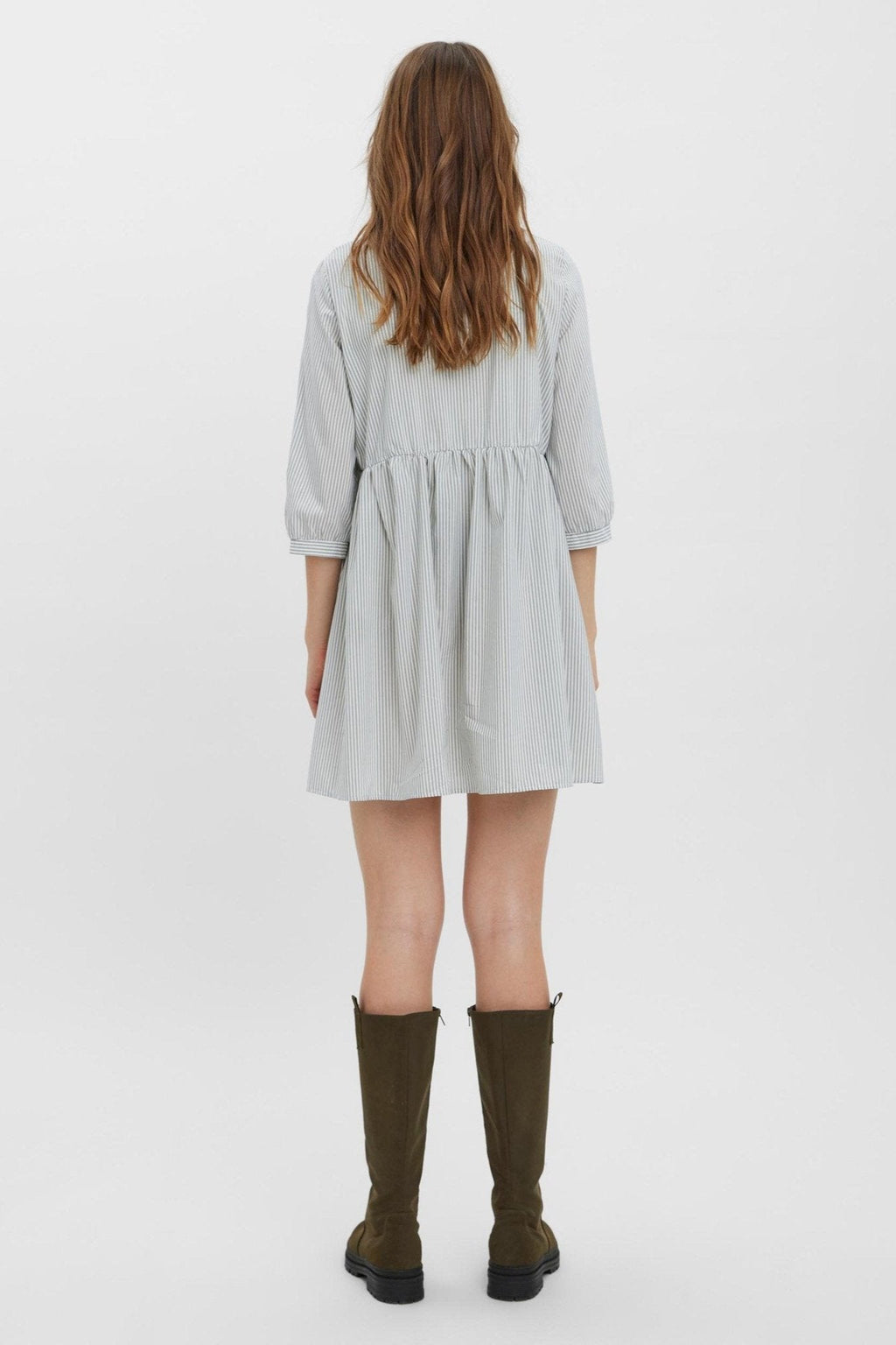 Robe Sisi 3/4 - vert