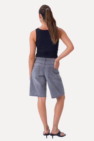Jean Shorts - Gris