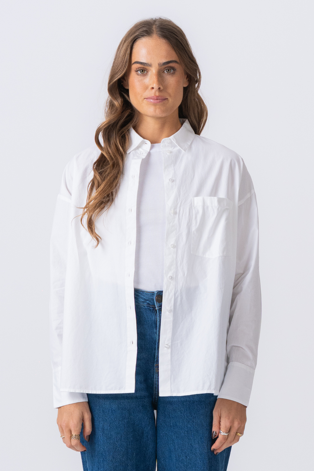 Relaxed Shirt - White