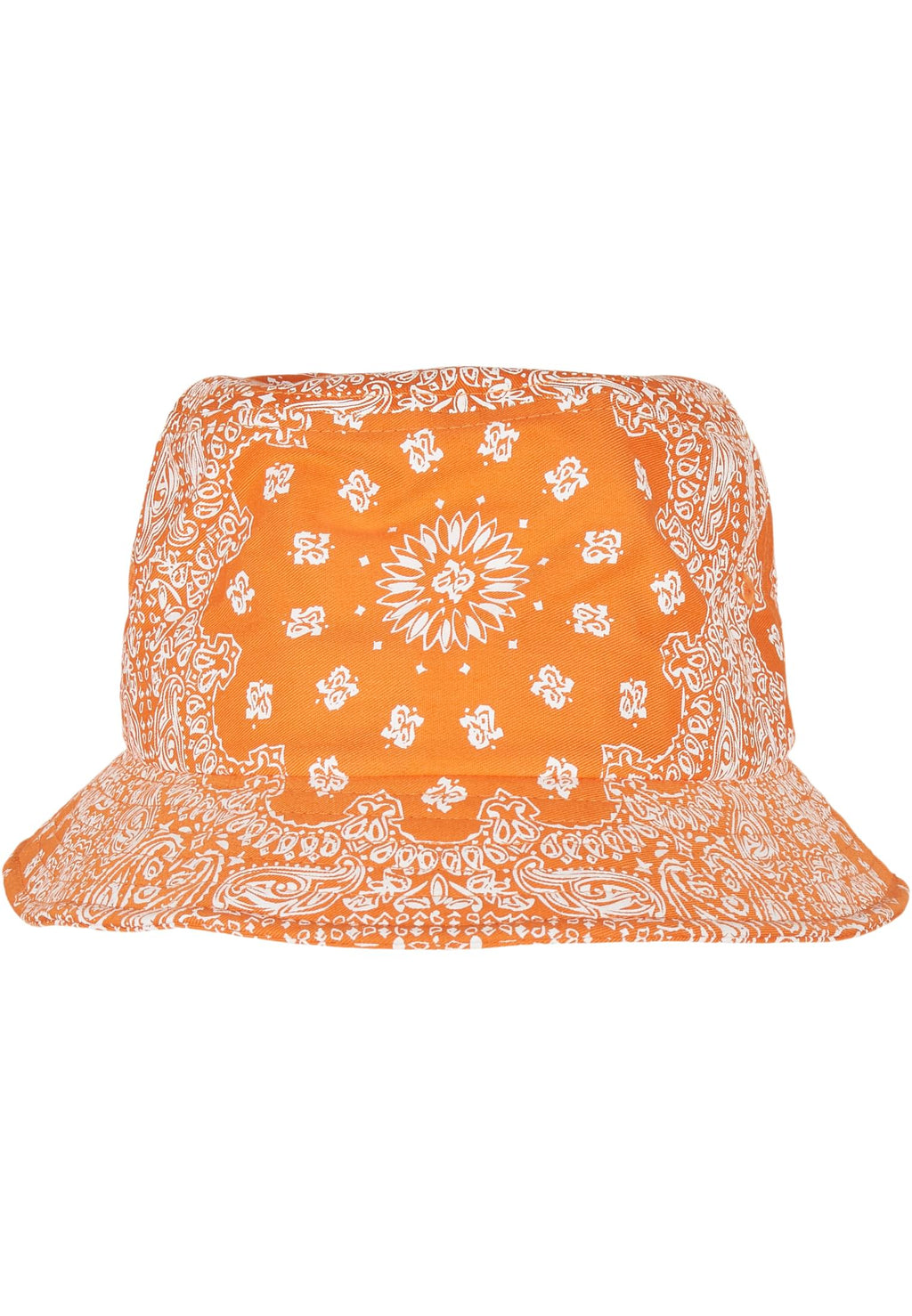 Chapeau Bucket imprimé Bandana - Orange