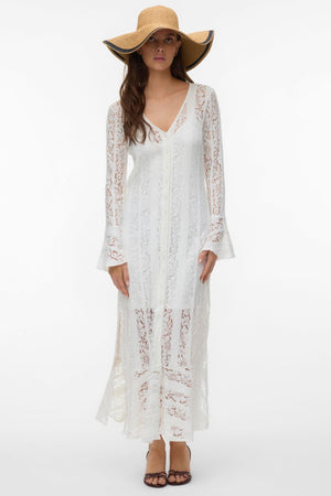 Robe cheville Kennedy - Cloud Dancer