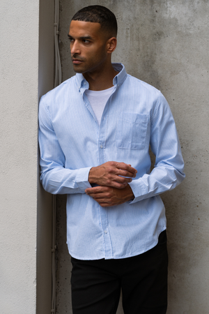 The Original Performance Oxford Shirt - bleu clair / blanc