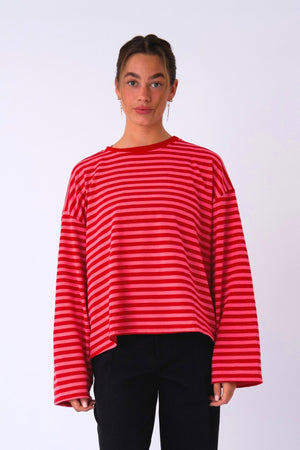 Chemisier Cleo - Rouge/Rose