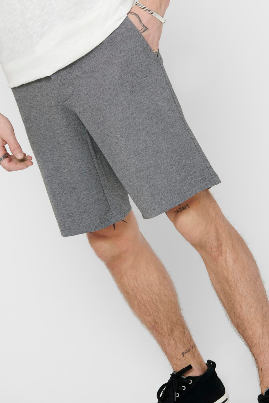 Mark Shorts - Gris clair