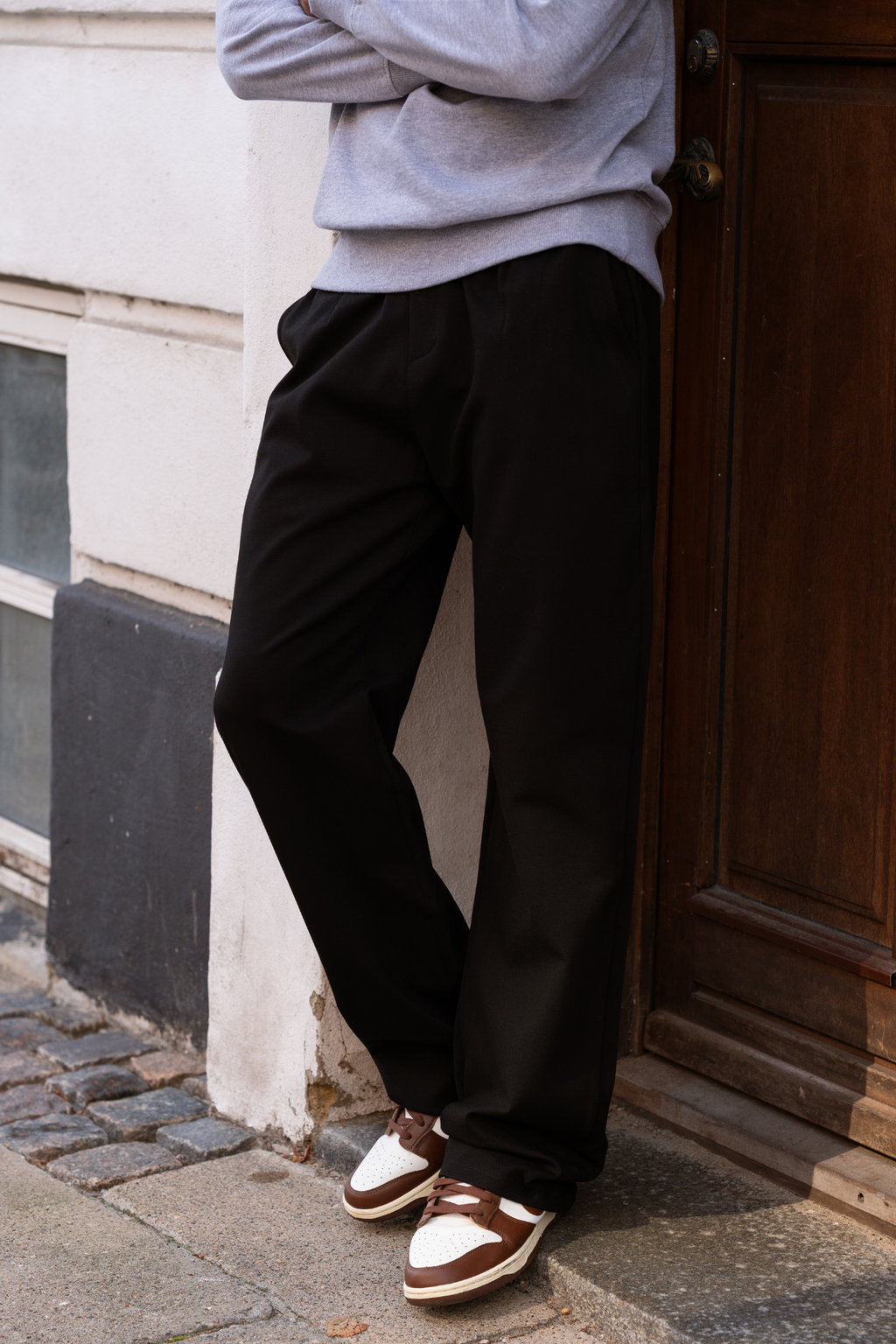 Performance Pants Wide Fit - Black