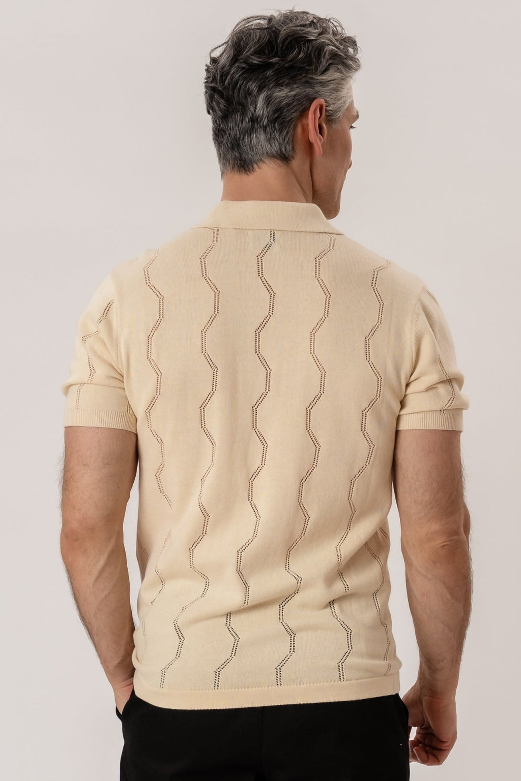 Polo en tricot Duran - Sable