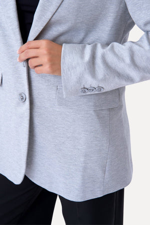 Blazer coupe classique - Gris clair