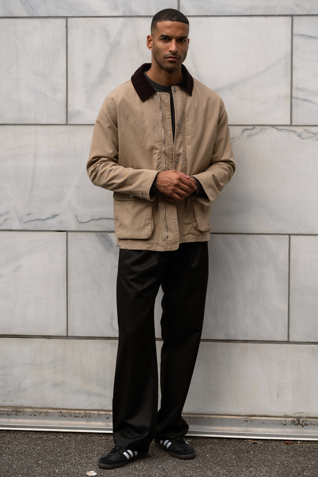 Twill Jacket - Dark Sand