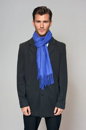 Écharpe - Bleu royal - hommes
