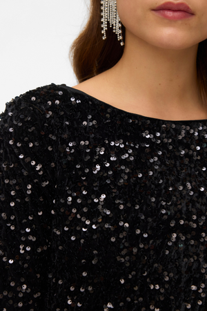 Bella Robe courte - noir