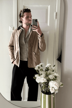 Twill Jacket - Dark Sand