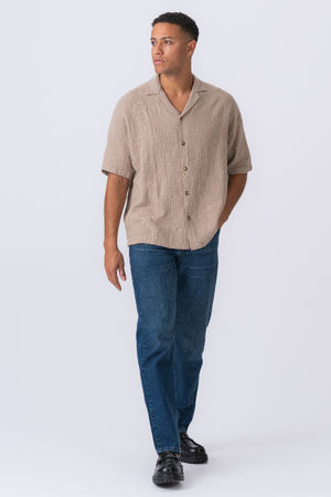 Short Sleeve Shirt - Sand