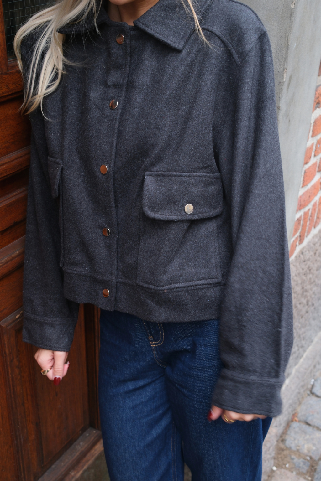 Jacket Adela - Anthracite