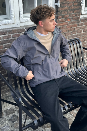 Brise-vent - gris foncé