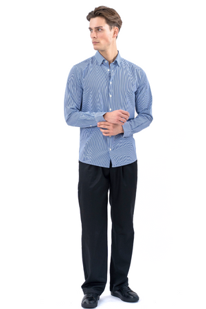 The Original Premium Performance Shirt - White/Navy