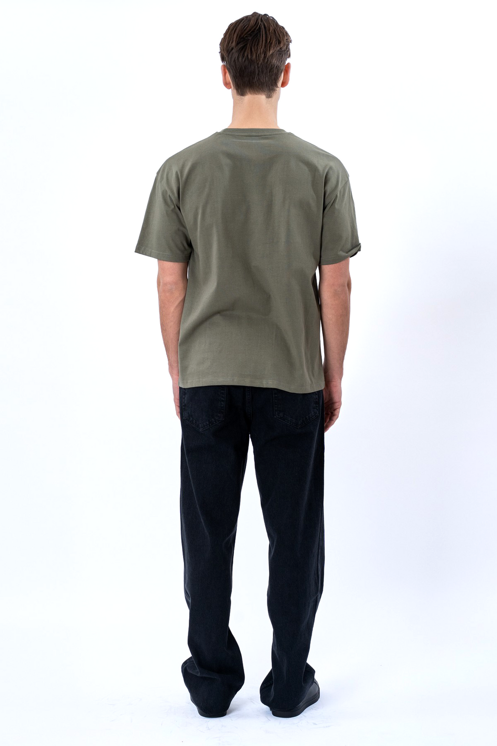T-shirt boxy - Olive
