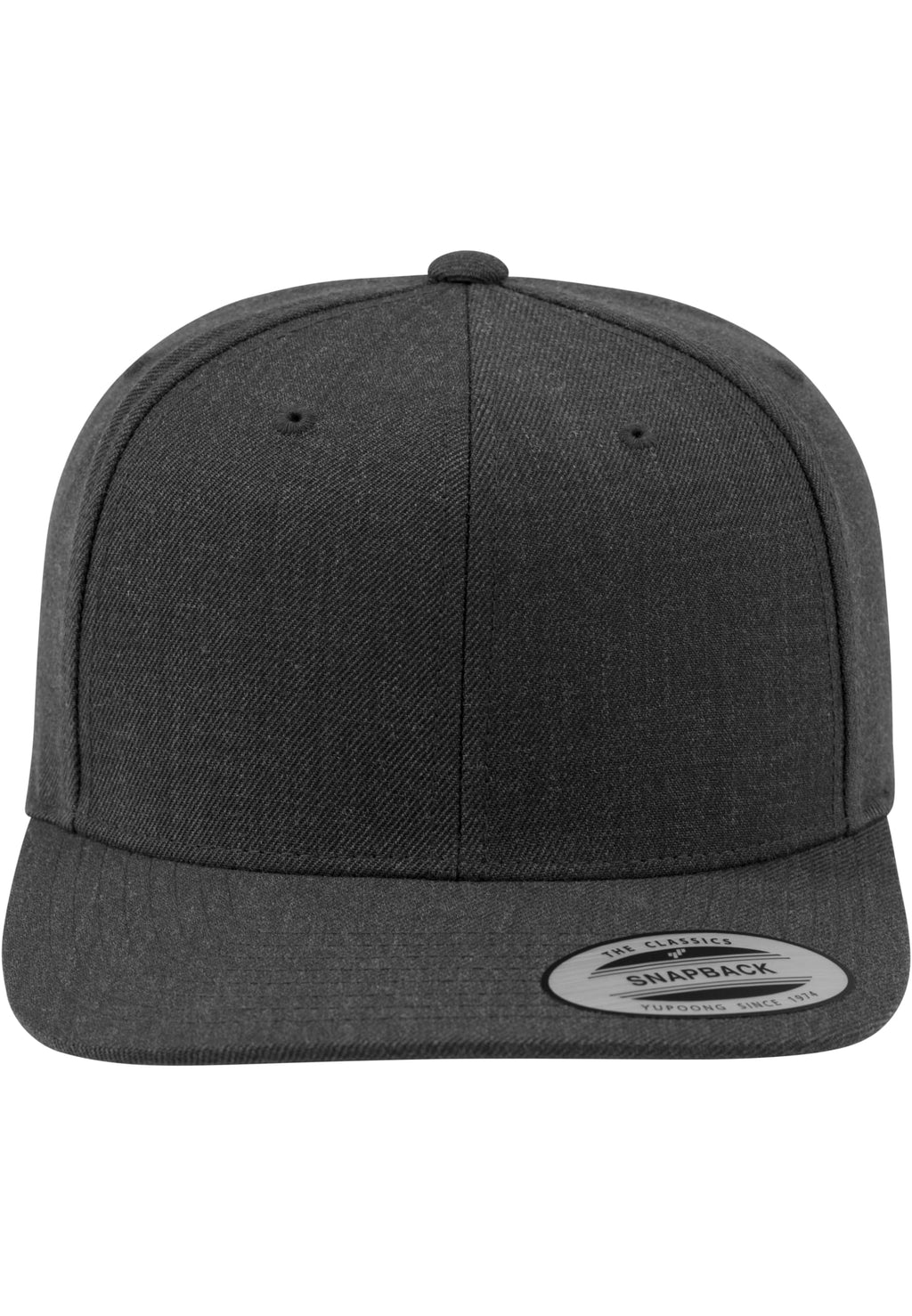 Classic Snapback - gris foncé/gris foncé