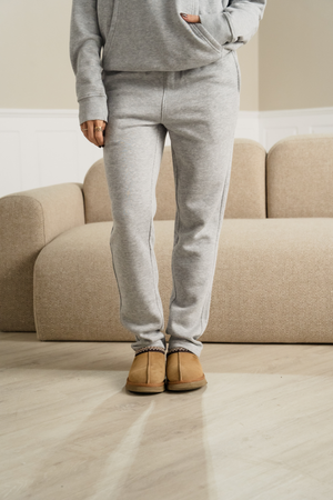 Essential Sweatpants - Grey Melange